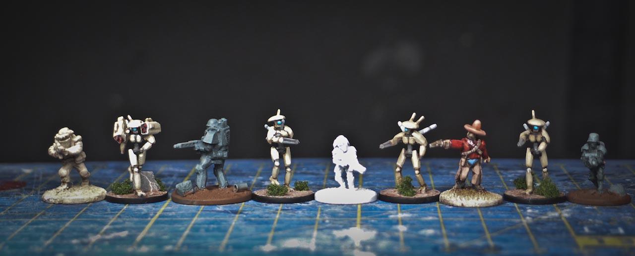 15mm Robot Army