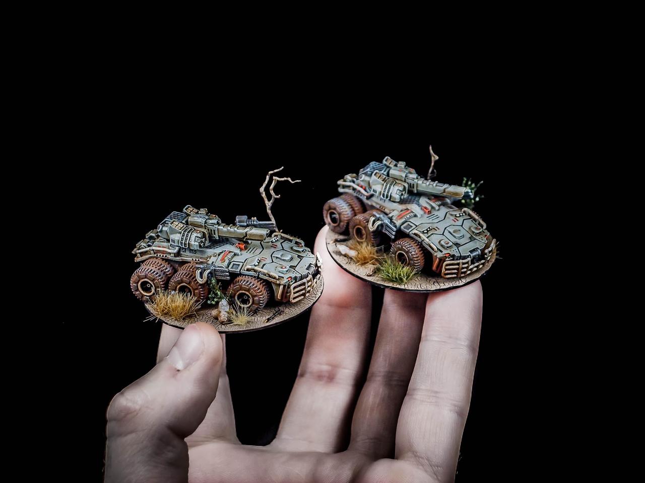 Land Battleship Painting Guide