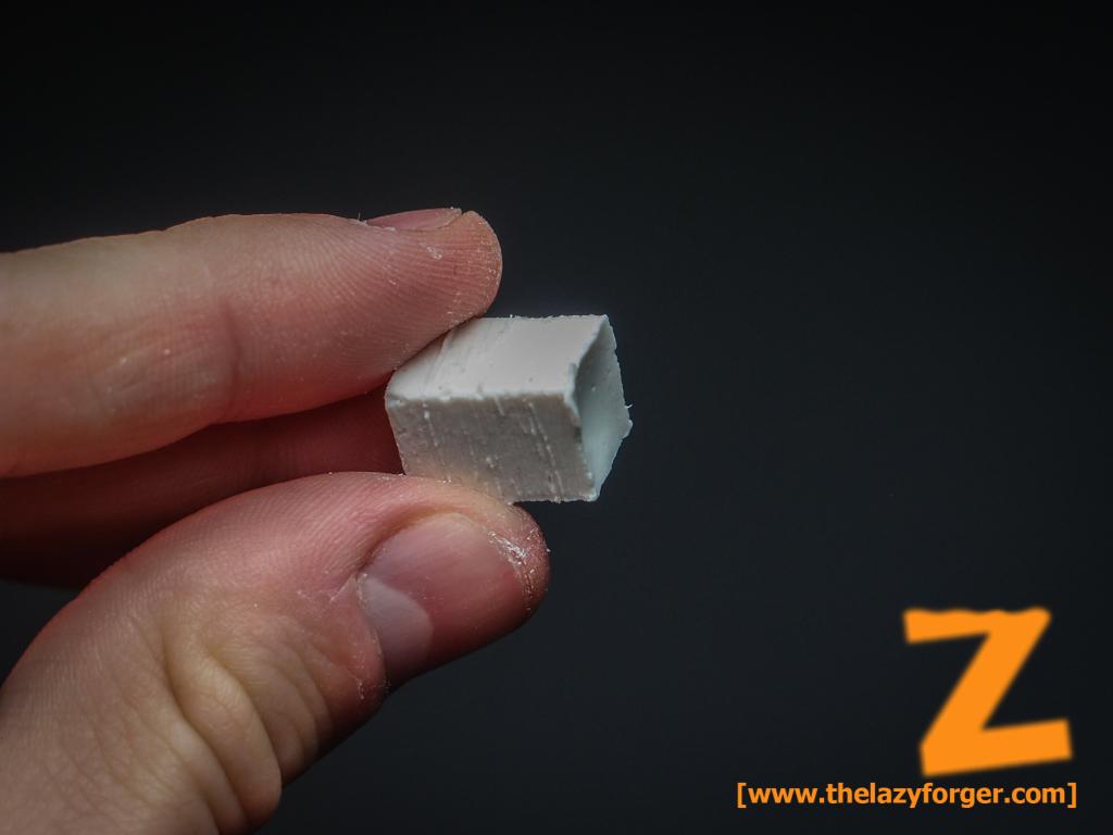 Experiments on Poured Plaster