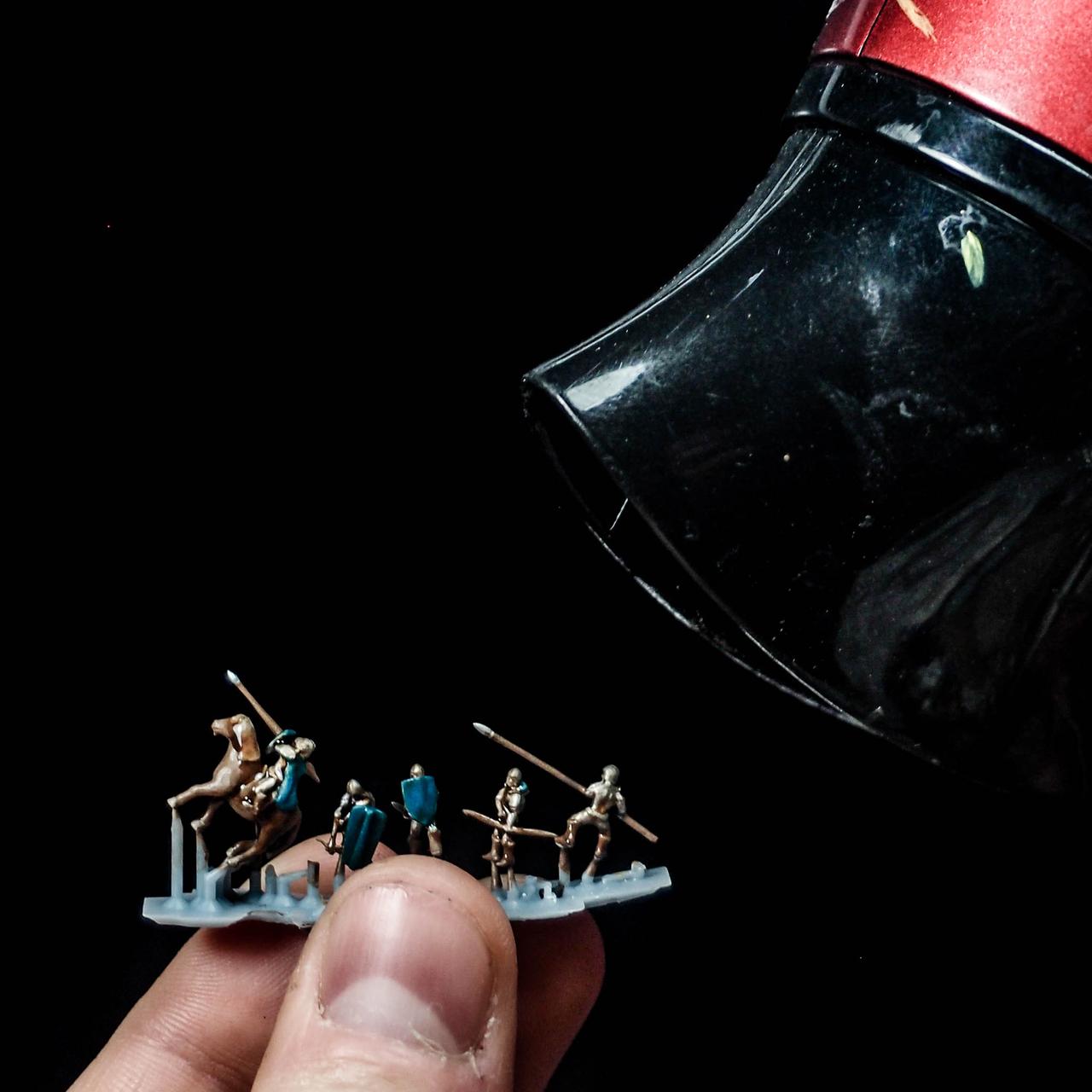 Step-by-step workshop photograph