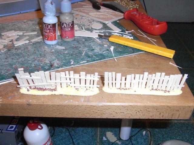 Tabletop fences and walls
