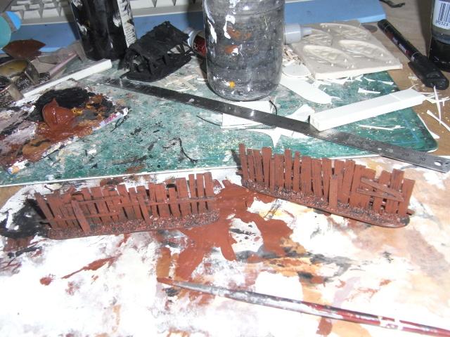 Tabletop fences and walls