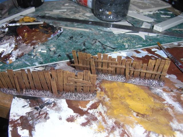 Tabletop fences and walls