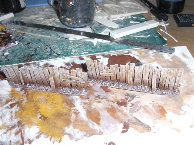 Tabletop fences and walls