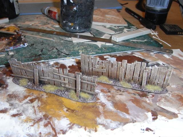 Tabletop fences and walls