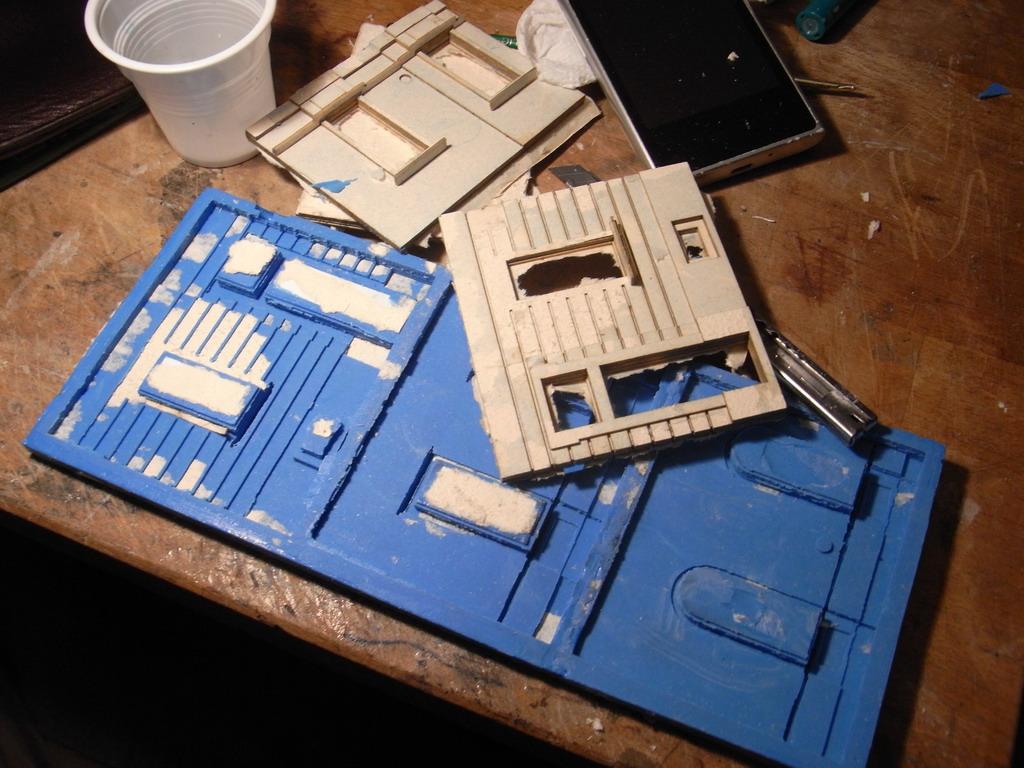 WWII Facade – First Steps