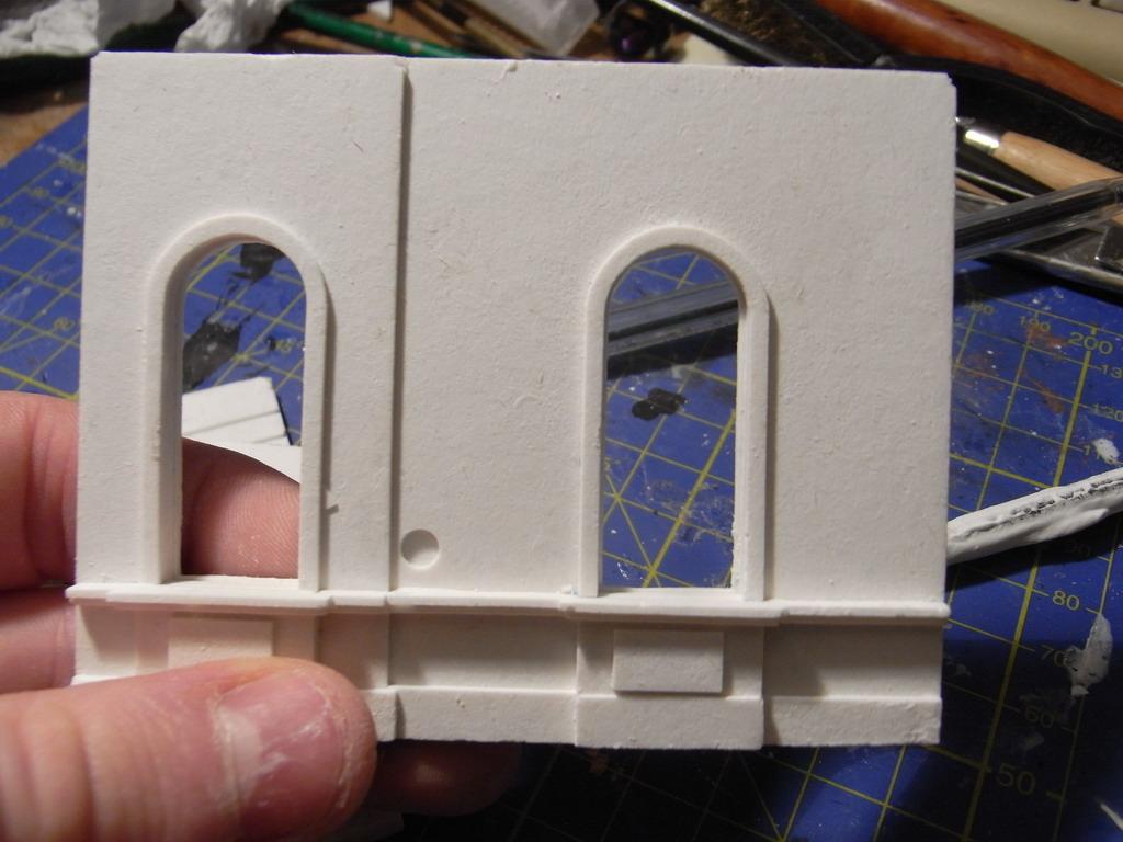 WWII Facade – First Steps