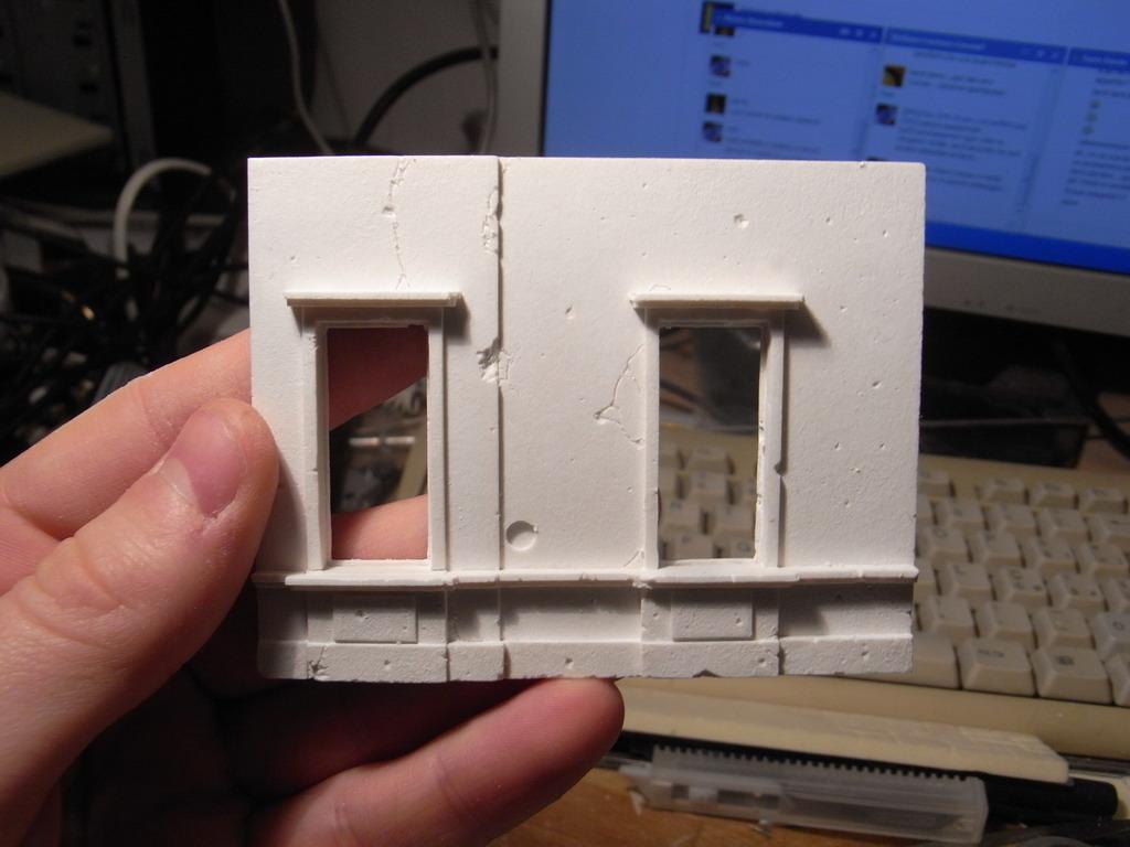 WWII Facade – First Steps
