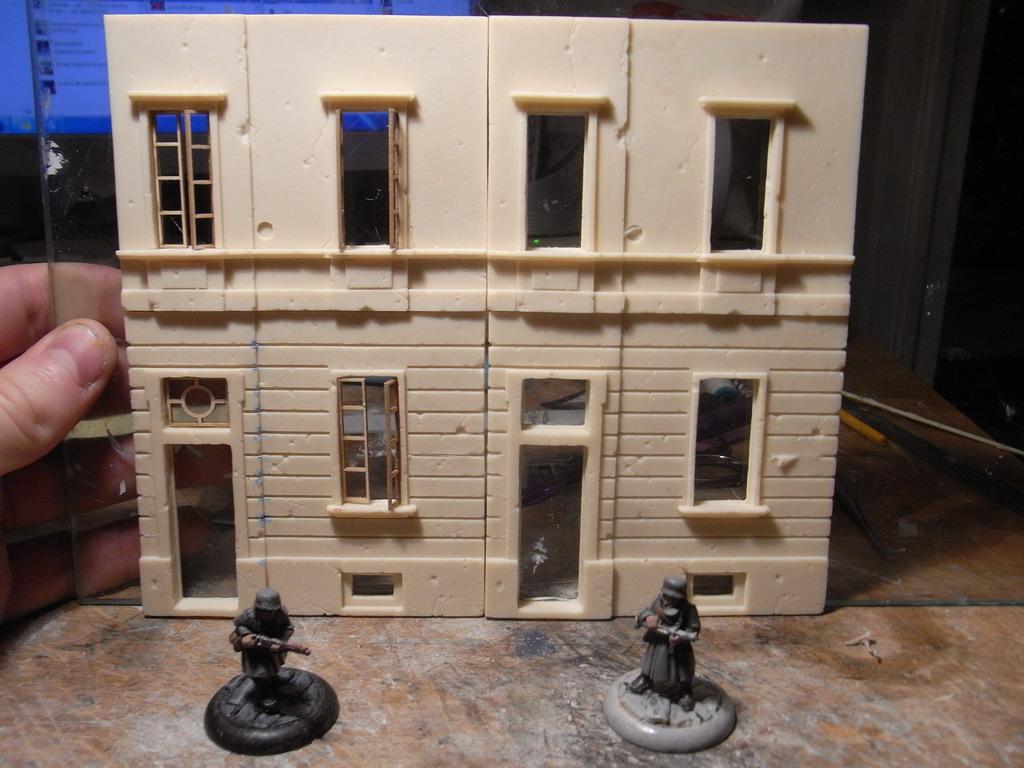 WWII Facade – First Steps