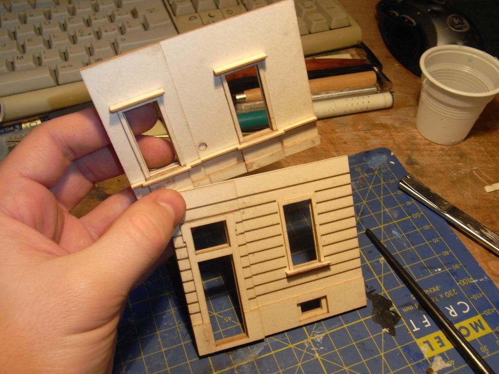 WWII Facade – First Steps
